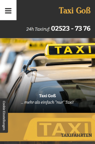 Taxi Goß | Handy